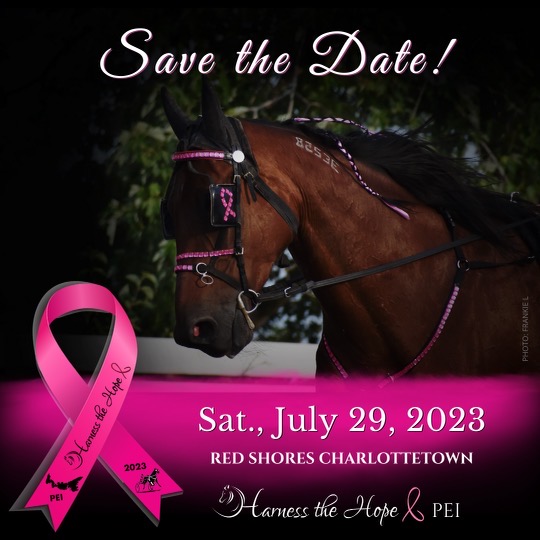 Save the Date Harness the Hope Saturday, July 29, 2023 