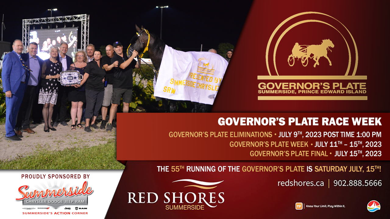 Governor's Plate Red Shores Charlottetown + Summerside Harness