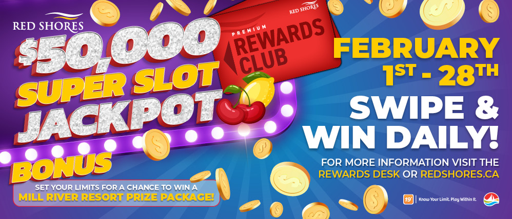 $50,000 Super Slot Jackpot